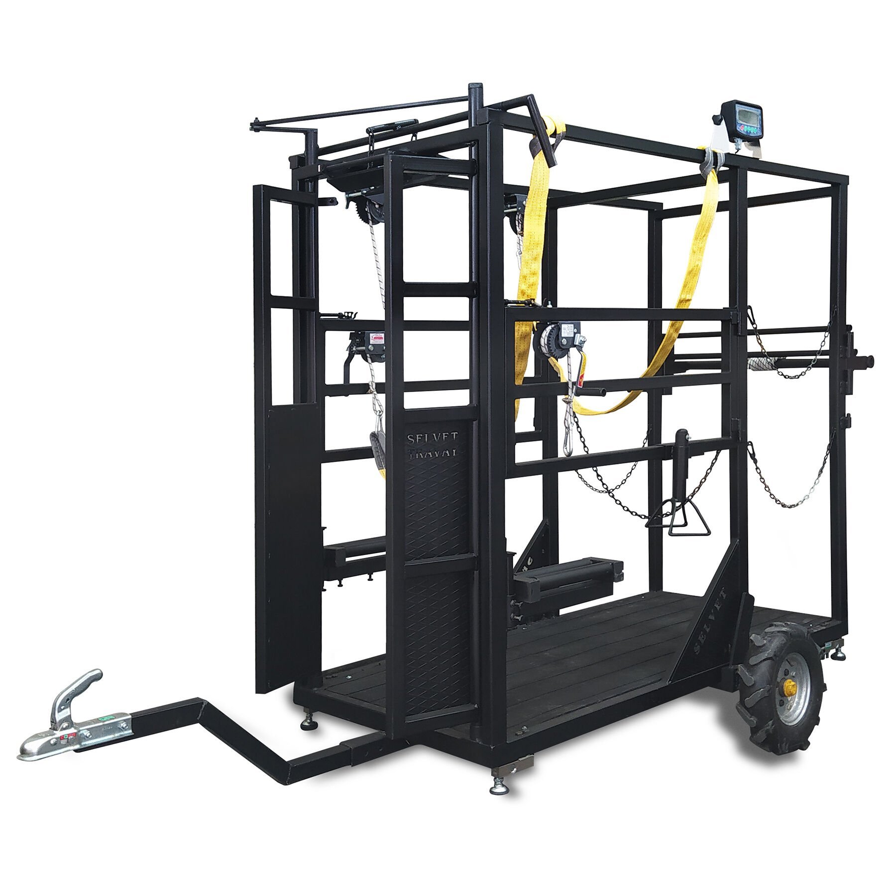 Selvet Mobil Sığır Travayı - Çeki Demirli Tırnak Bakım Aracı