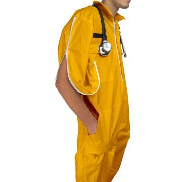 Sarı Fandom Su İtici İş Tulumu (Unisex)