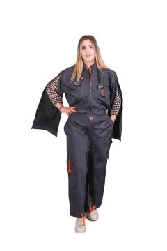 Unisex Çift Fermuarlı Prestij Tulum