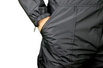 Veteriner Tulumu - Lamineli Su ve Rüzgar Geçirmez Kapşonlu Tulum