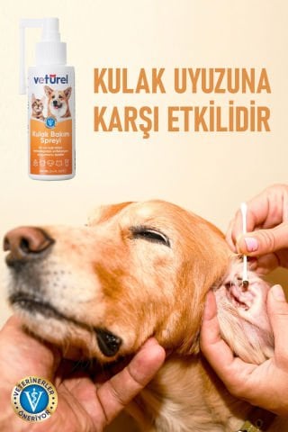 Ağız Göz Kulak Temizleme Solüsyonu Kedi Köpek Pati Temizleme Koku Giderici Yara Bakımı Sprey Seti