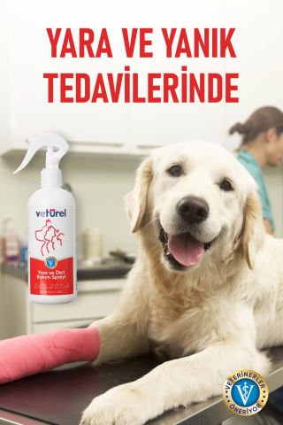 Kedi Köpek Yara Deri Günlük Bakımı Saf Hipokloröz Yanık Kızarıklık Tahriş Hot Spot Yara Spreyi Refil